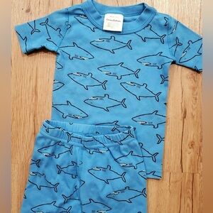 Hanna Andersson gently shark pajamas